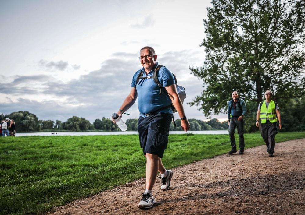 MegaMarsch – Hamburg bei Nacht 2023 - Marco am See